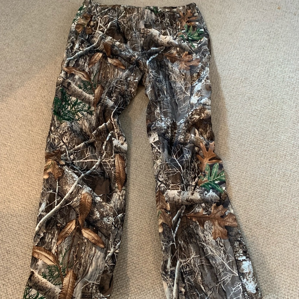 Rustic Ridge XL Real Tree Edge Camo rain/wind pant